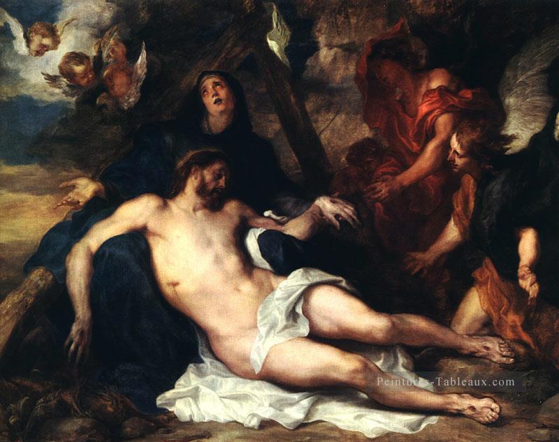 Dépôt baroque biblique Anthony van Dyck Peintures à l'huile